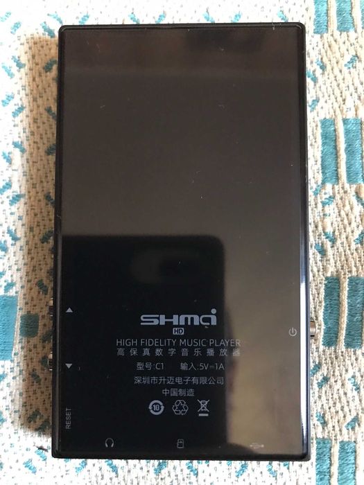 MP3/Hi-Fi плеєр SHMCI C1 2.0" DSD256. Стан нового.