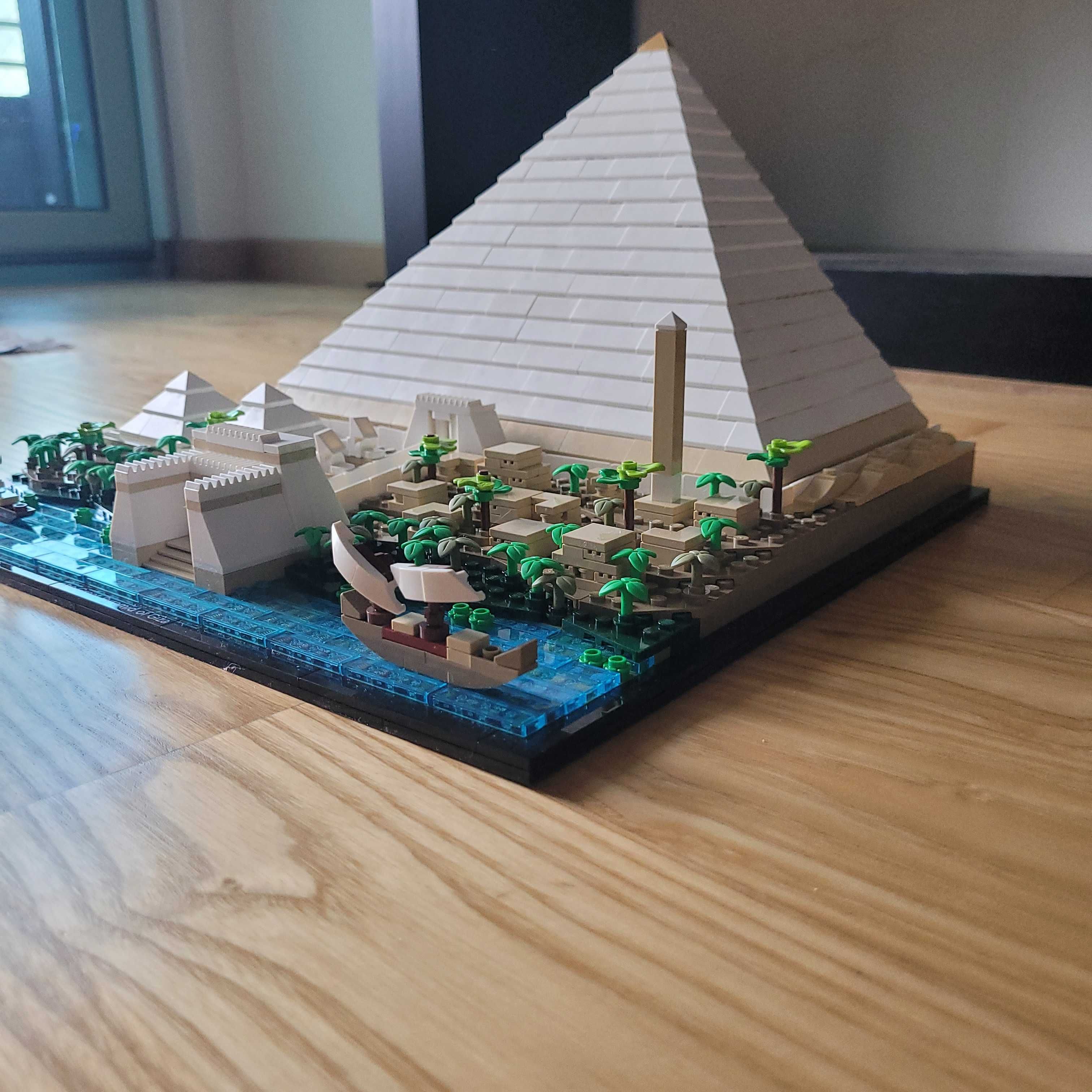 Pirâmide de giza de Lego Architecture montada