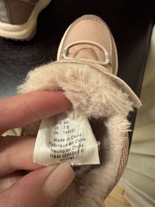 Зимове взуття. Ботинки H&M