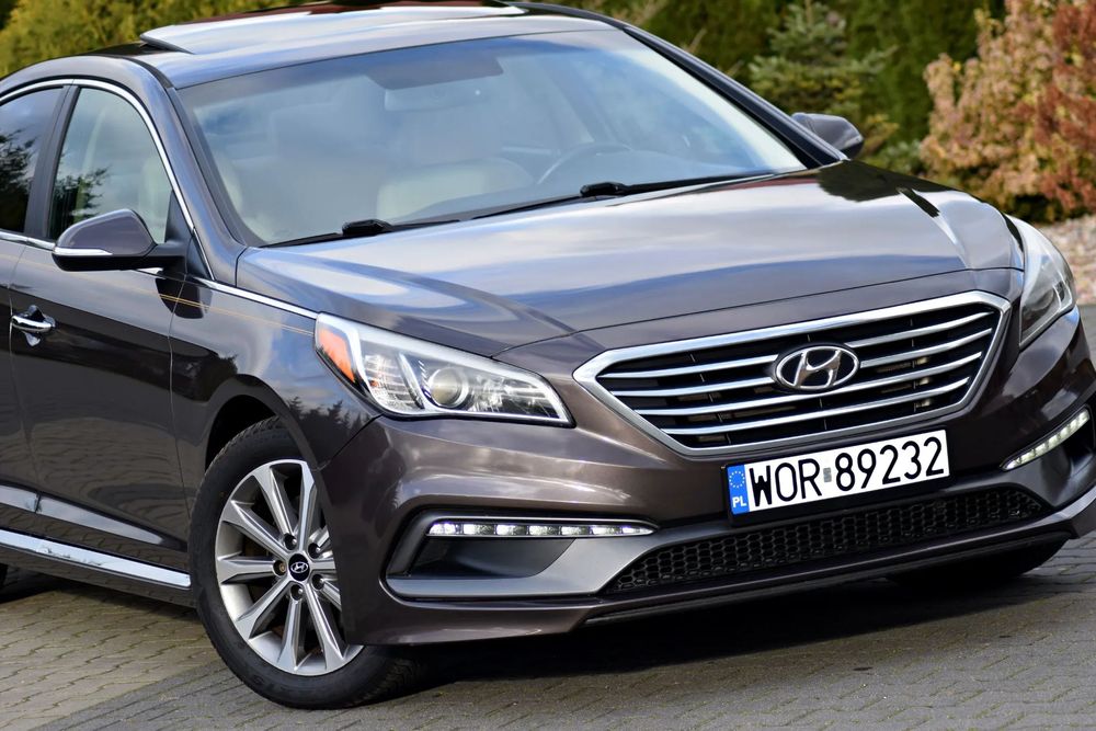 Hyundai Sonata 2.4 /200KM/ *KeGO! *Kamera *Szyber *Android *Skóra *Blis -Limited