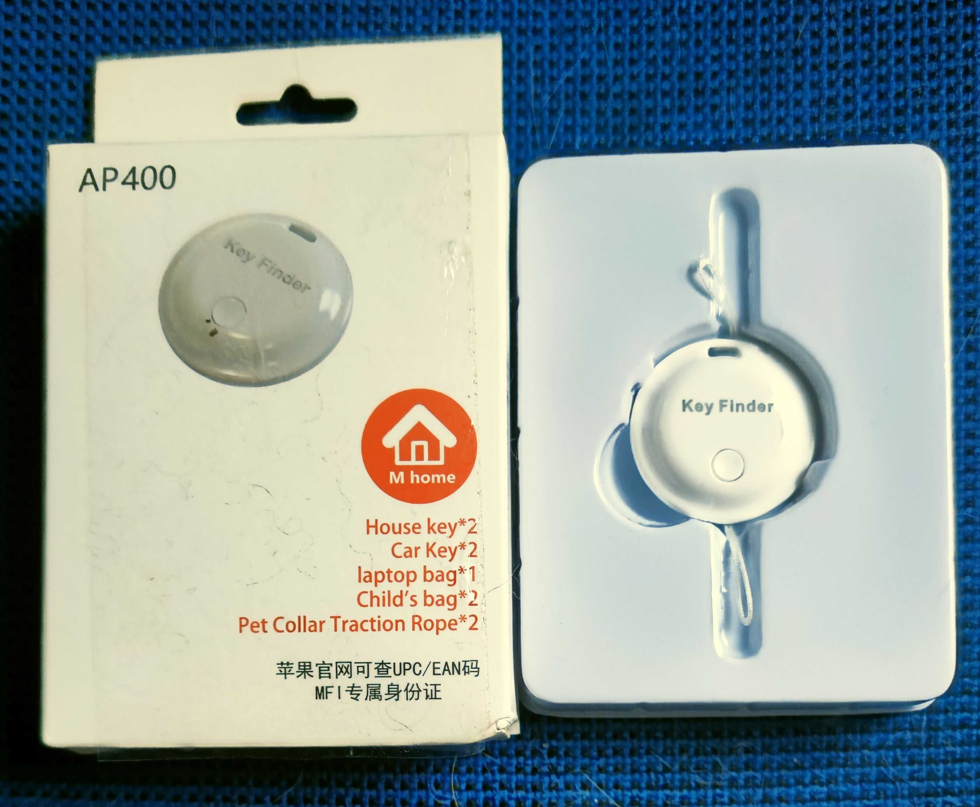 2 Lokalizatory GPS  Bluetooth do śledzenia 1 android i drugi do Apple