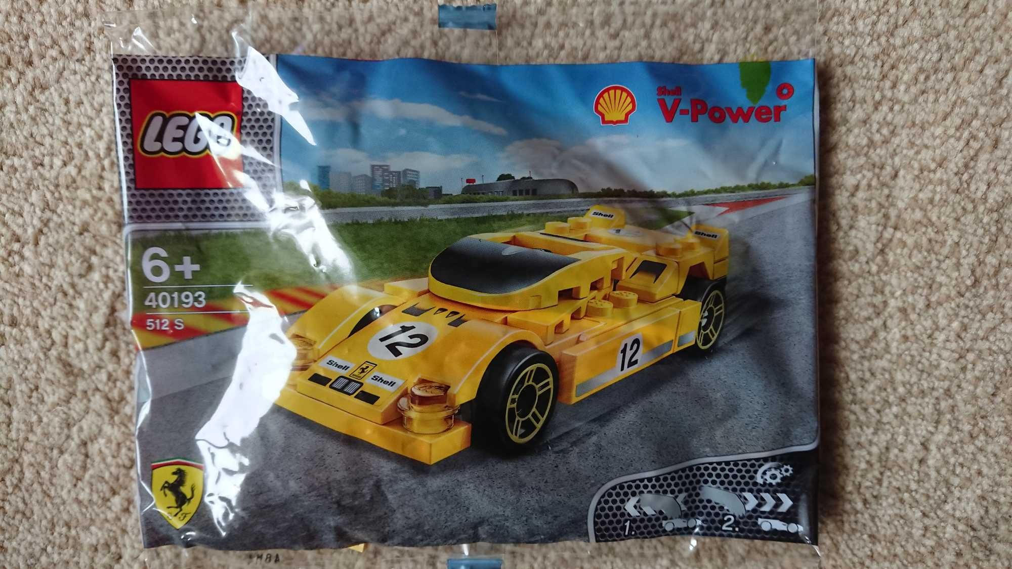 Klocki LEGO Ferrari 512 S (40193) Shell V-Power