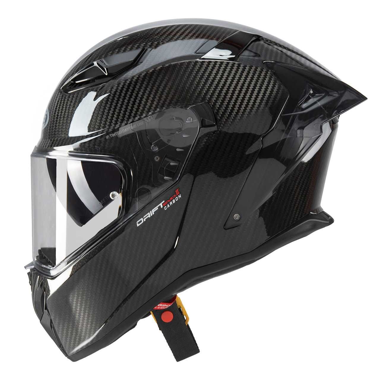 NOWY Kask Motocyklowy CABERG DRIFT Evo II CARBON DD blenda XL 61-62 cm