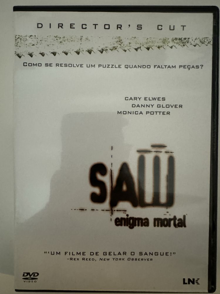 Saw III Enigma Mortal DVD