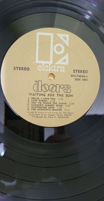 The Doors-Waiting for the Sun,1968,Electra,USA,1 пресс.