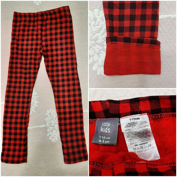 Теплі лосини/легінси на дівчинку (104/110/116/122/128/134)