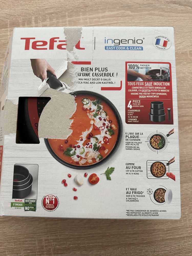 Garnki Tefal nowe