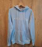 Męska bawełniana bluza z kapturem hoodie Pull&Bear baby blue r.M
