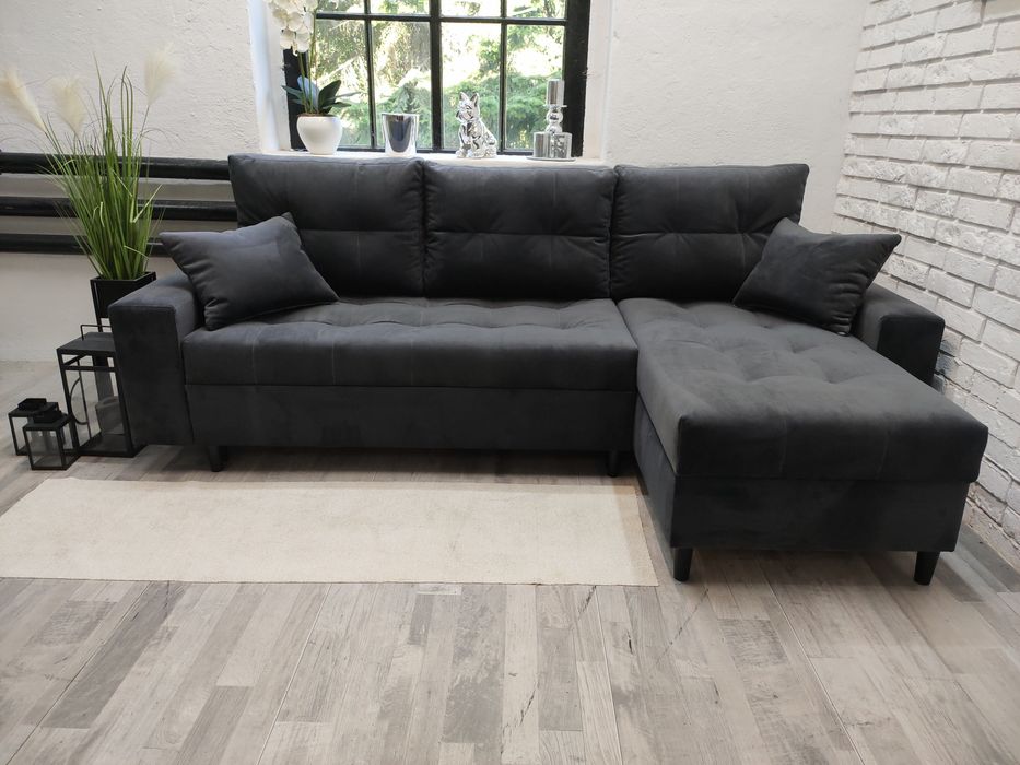 Narożnik  Izi II producent, sprężyny welur