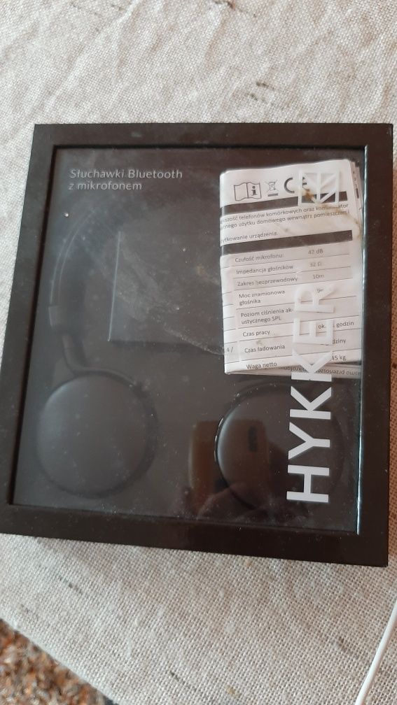 Słuchawki Bluetooth  z Mikrofonem  Nowe