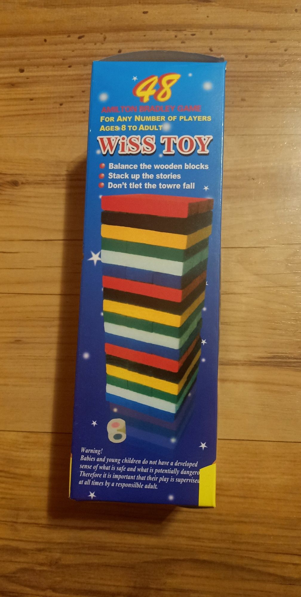 Gra Wooden Toys - jak Jenga