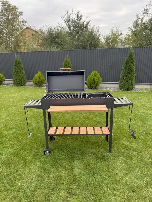 нова модель! мангал, барбекю, гриль, на 13 шампурів, топ якість!