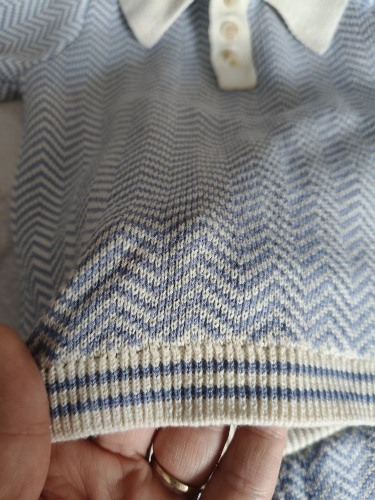Komplet River Island 6-9M 74cm Dzianina