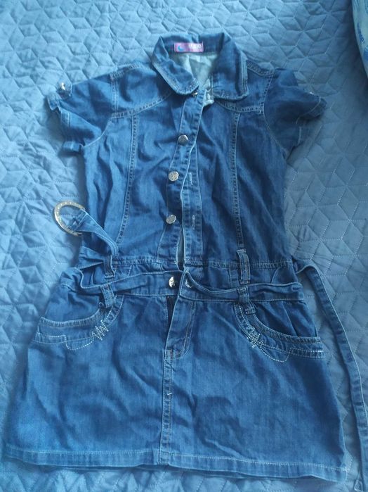 Sukienka dżinsowa dla dziewczynki