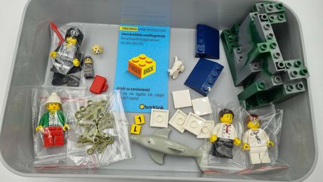 Klocki Lego Adventurers City Collectible Minifigures elementy mix kg