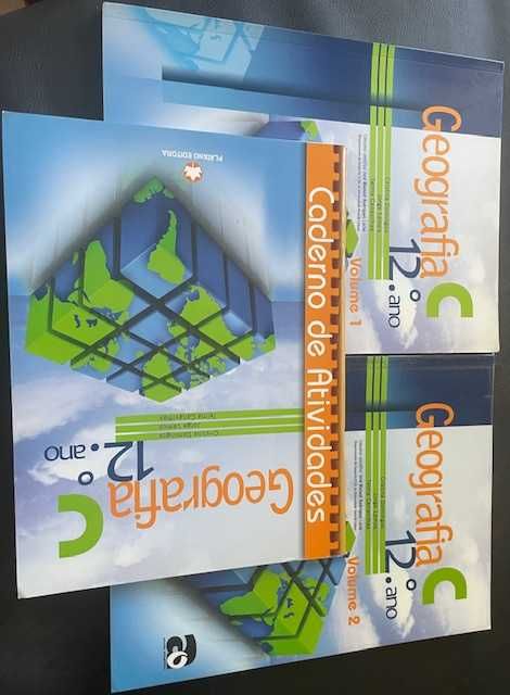 Geografia C + Caderno Atividades 12º