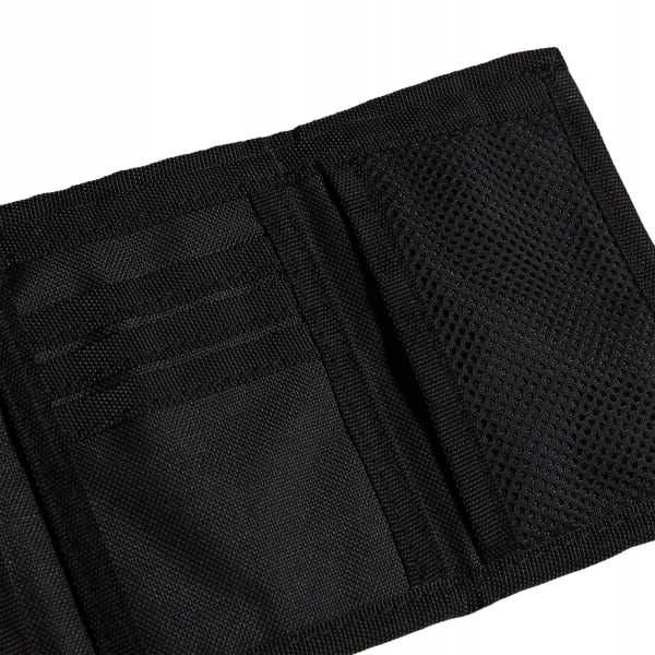 Portfel Adidas poliester czarny Essentials Wallet - uniseks