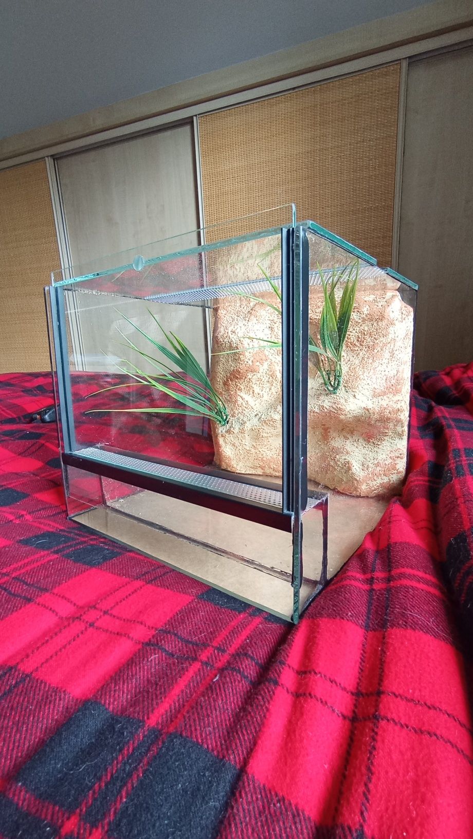 Terrarium szklane 25×25×22