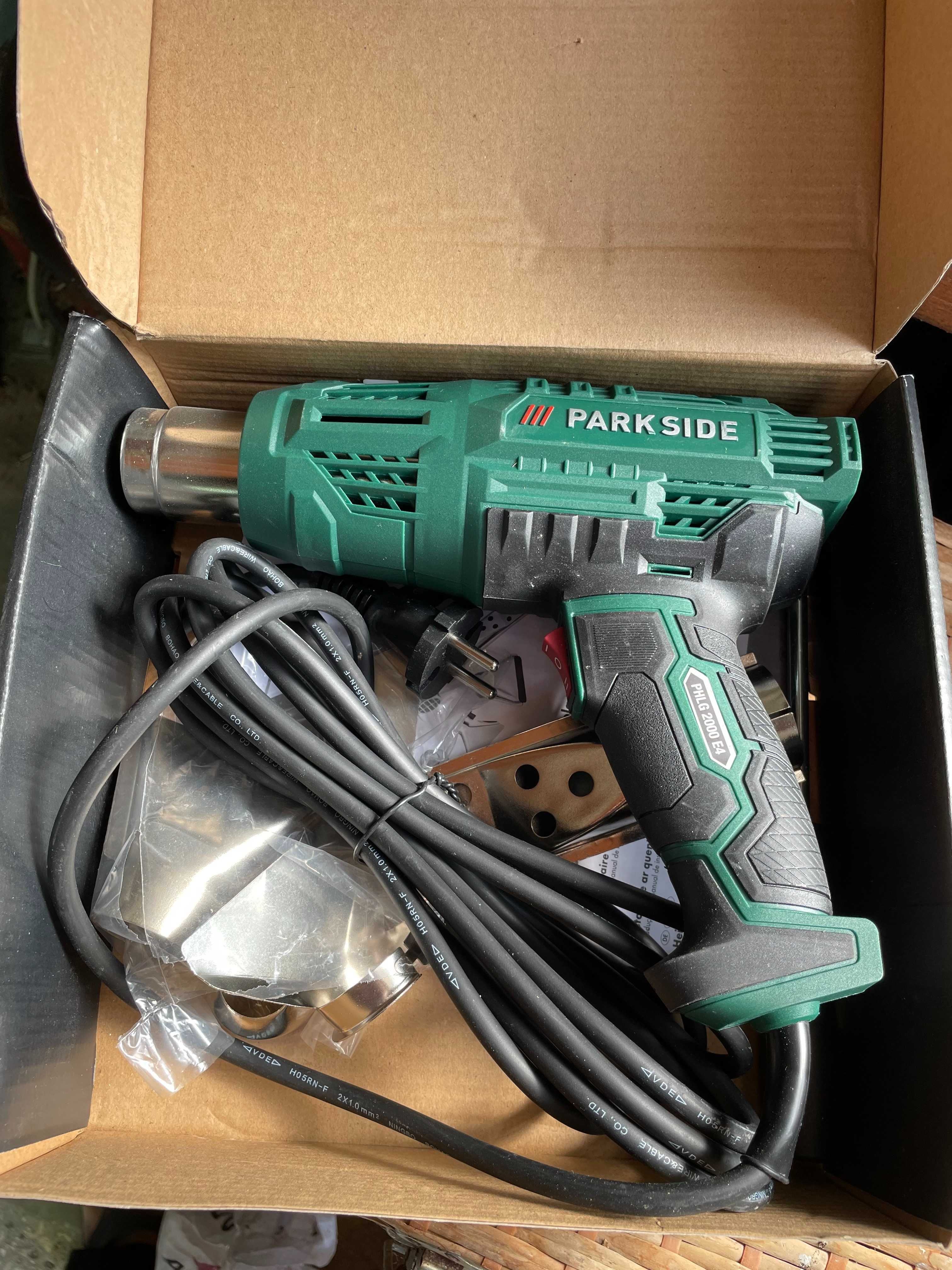 Pistola de Ar Quente a Bateria Parkside PHLG 2000 E4 – 2000W