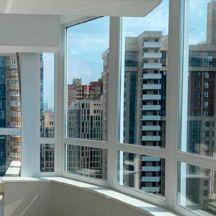 Современные окна на балкон