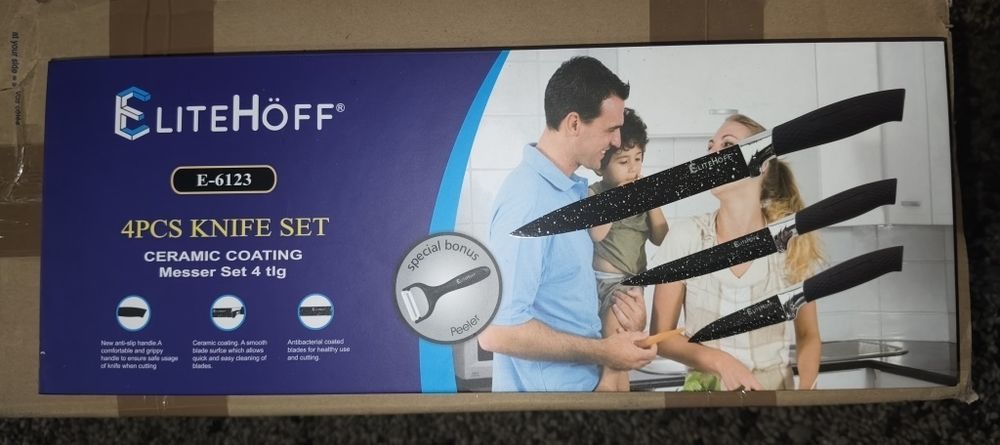 Zestaw, komplet noży  kuchennych