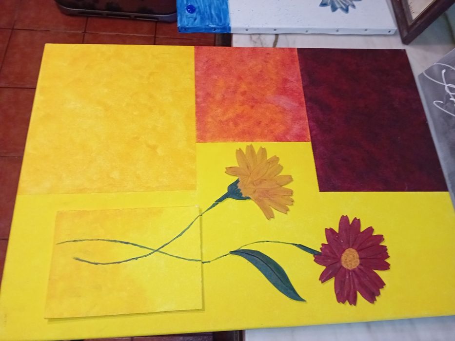 Conjunto de 4 Quadros Decorativos