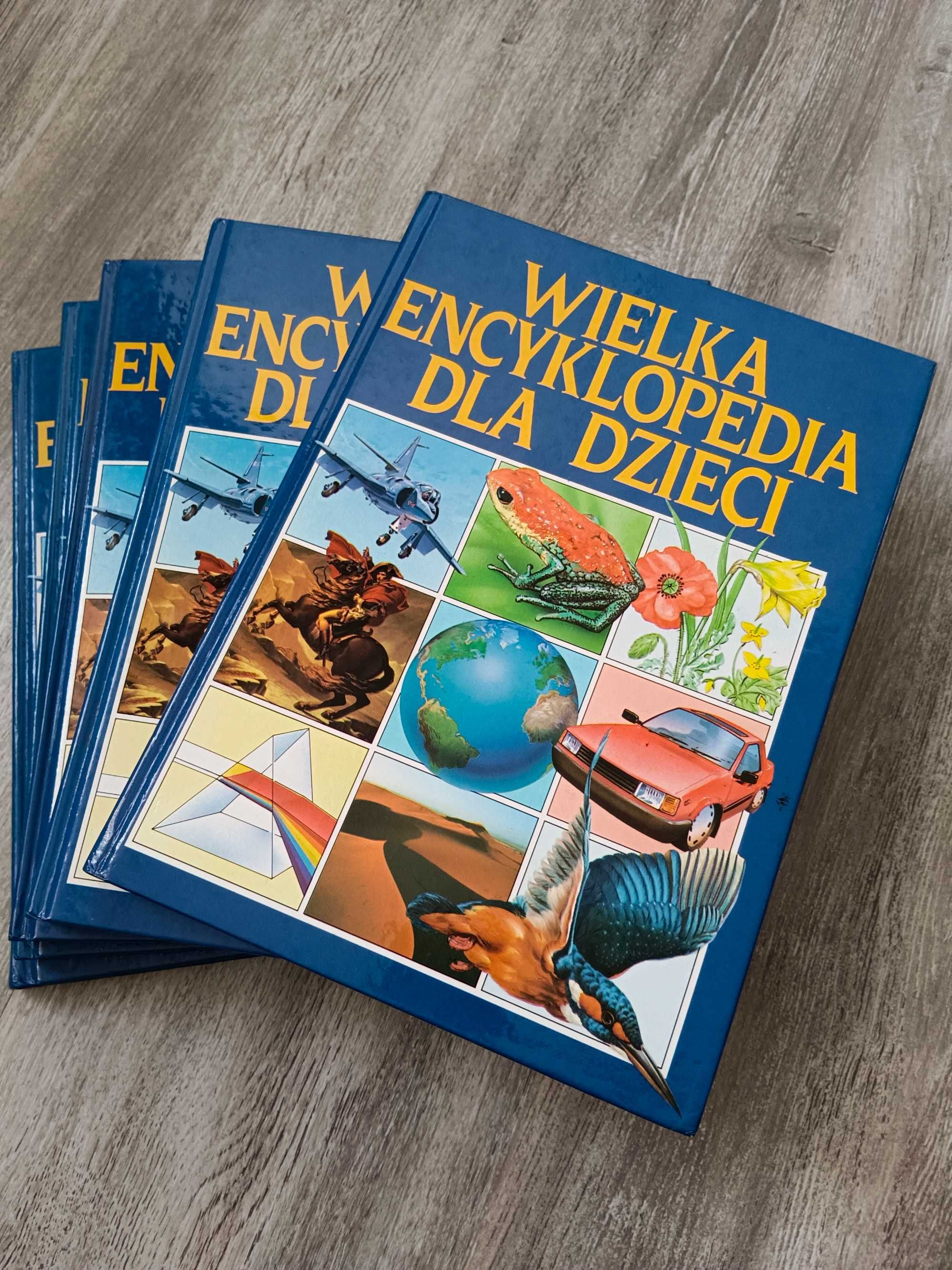 Książka, Wielka Encyklopedia dla dzieci tom 1-5