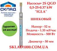 Насос шнековый для узкой скважины Насосы+ IGLA. Диаметр насоса 51 мм!