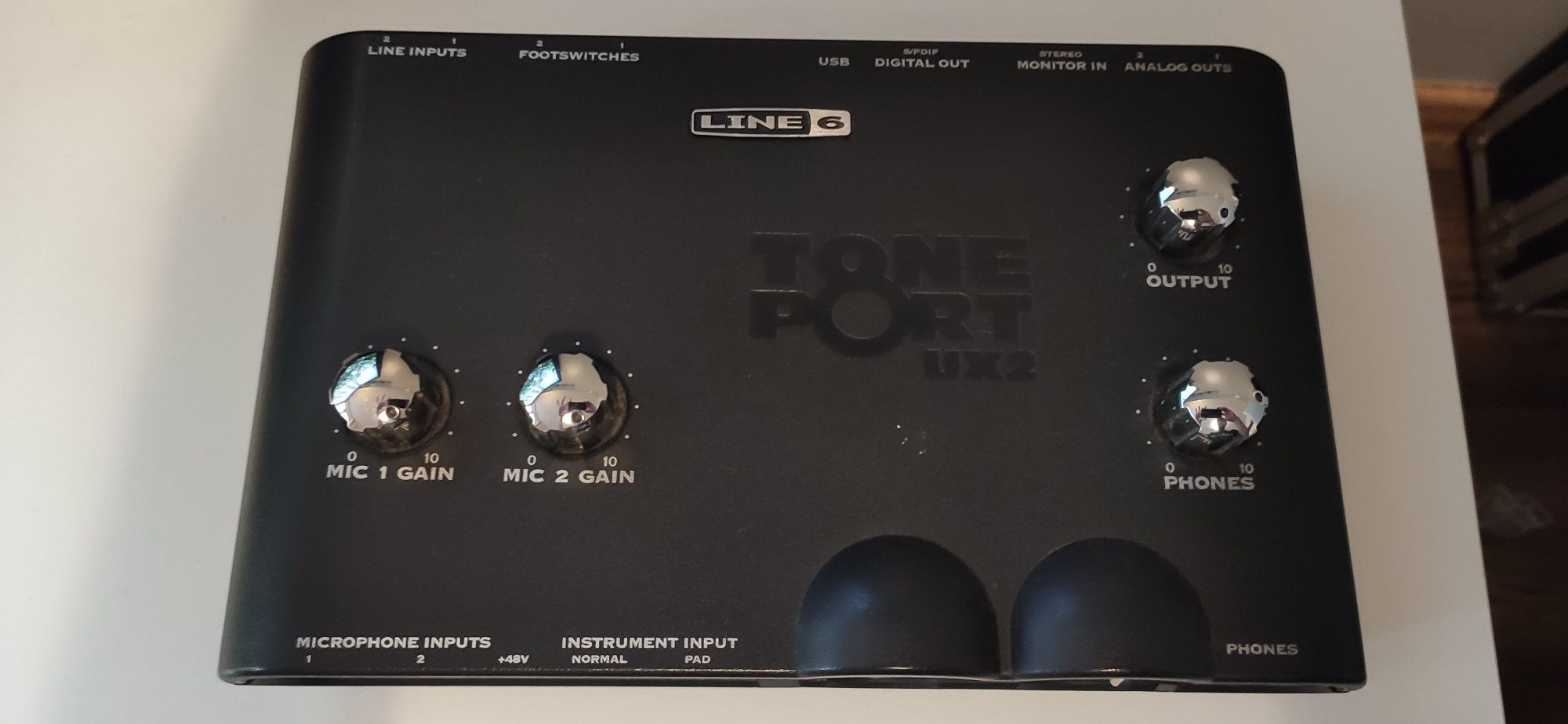 TonePrint UX2 Line6 interface audio USB