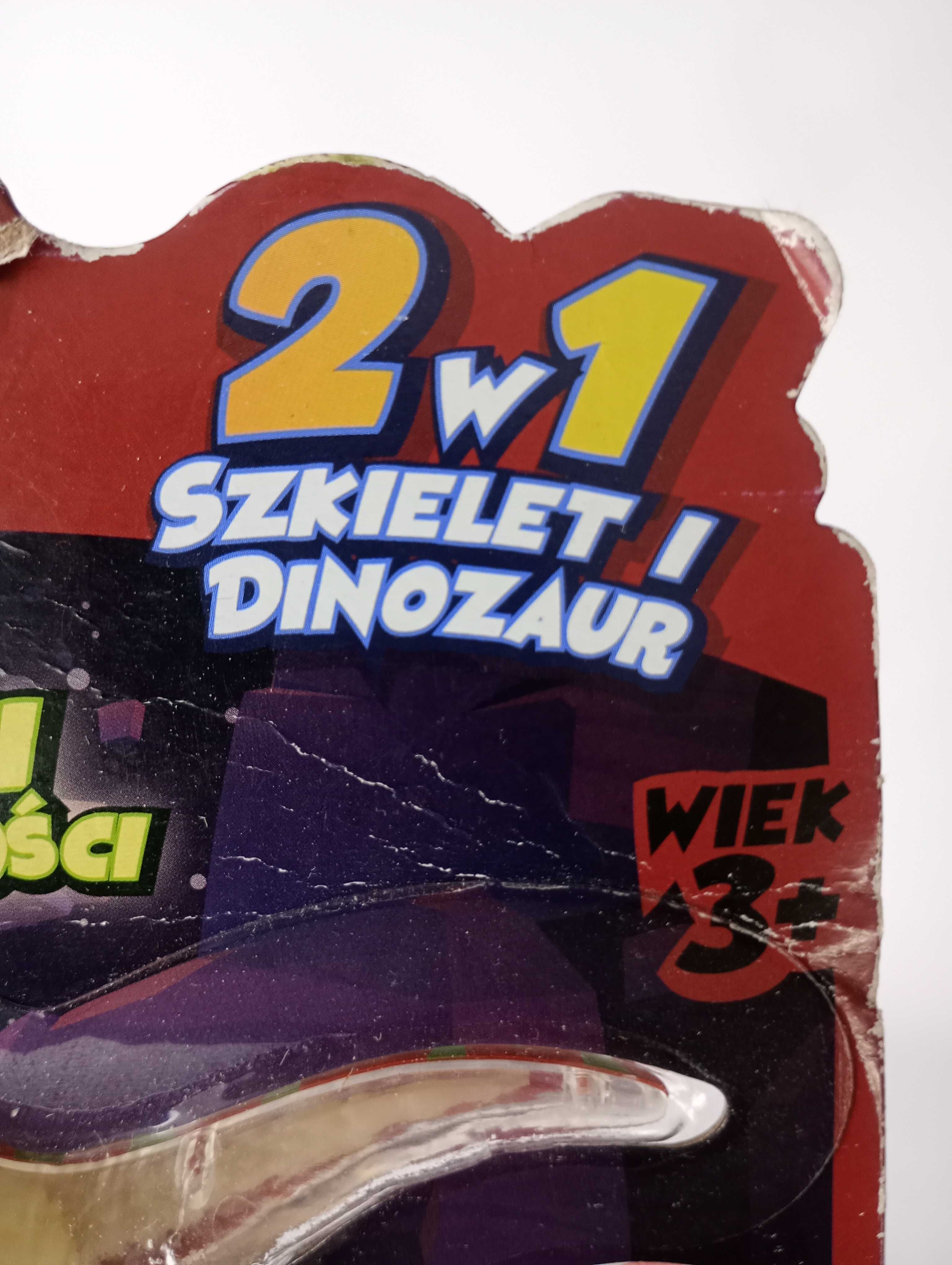 Skeleto saurus świecący dinozaur szkielet