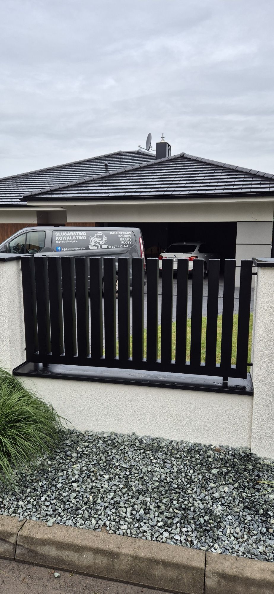 Spawanie Bram dwuskrzydłowych i przesuwnych Balustrady Płoty