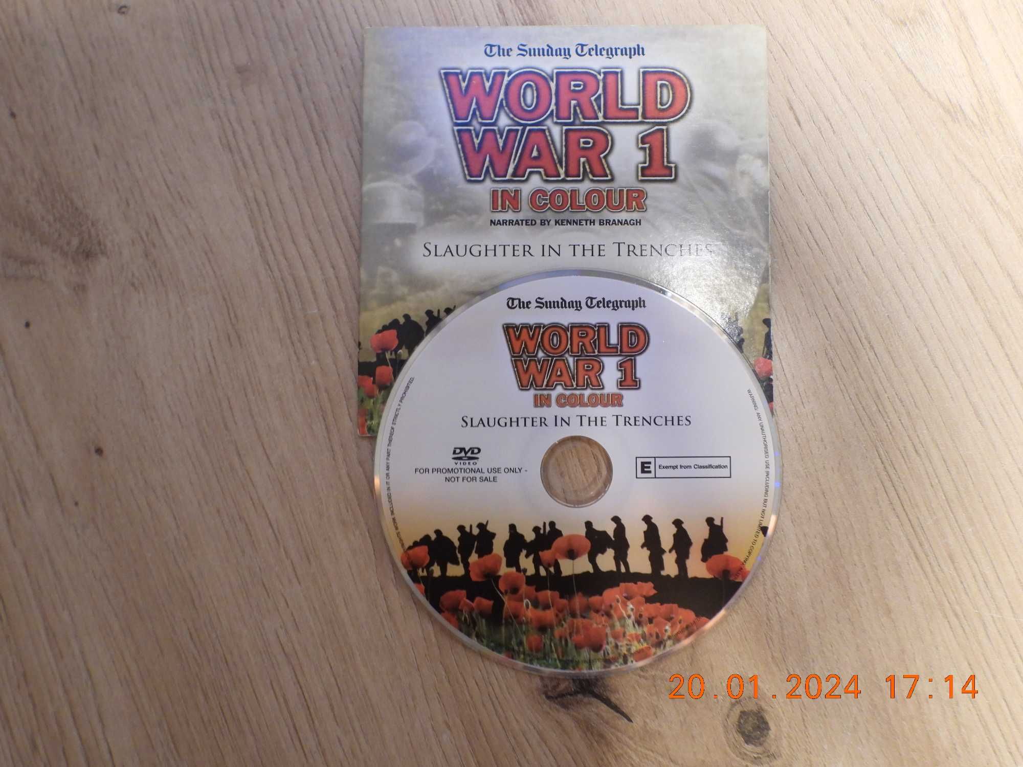 World War 1 In Colour - Slaughter In the Trenches  - film DVD