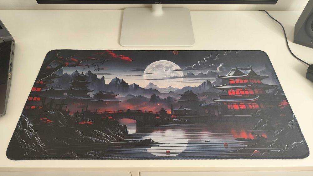 Podkładka Pod Mysz Myszkę Dla Graczy Japoński krajobraz 30x60cm