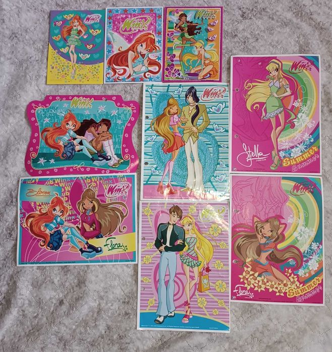 Zestaw karteczek Winx