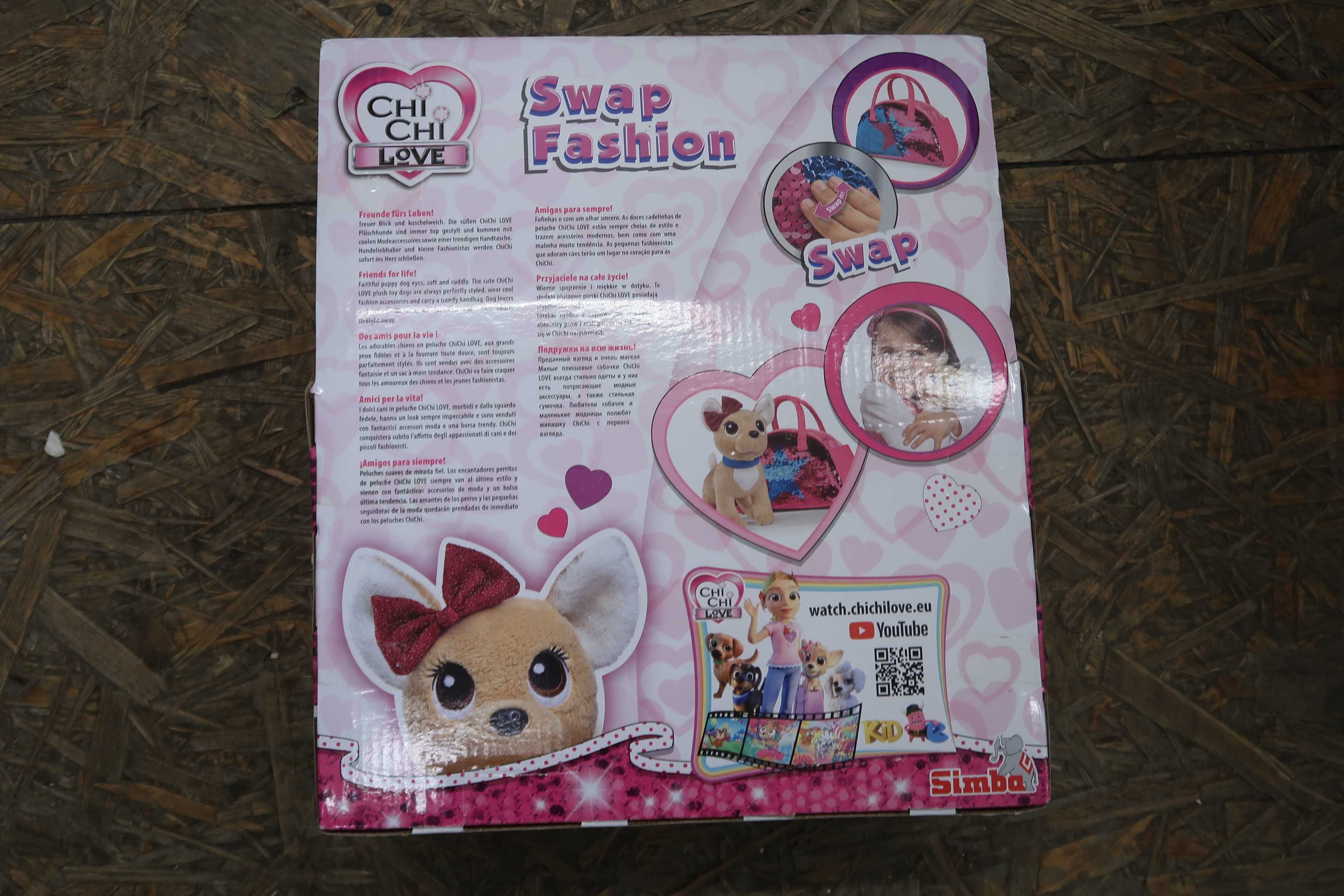 Chi Chi Love piesek cekinowa gwiazdka Simba piesek w torebce
