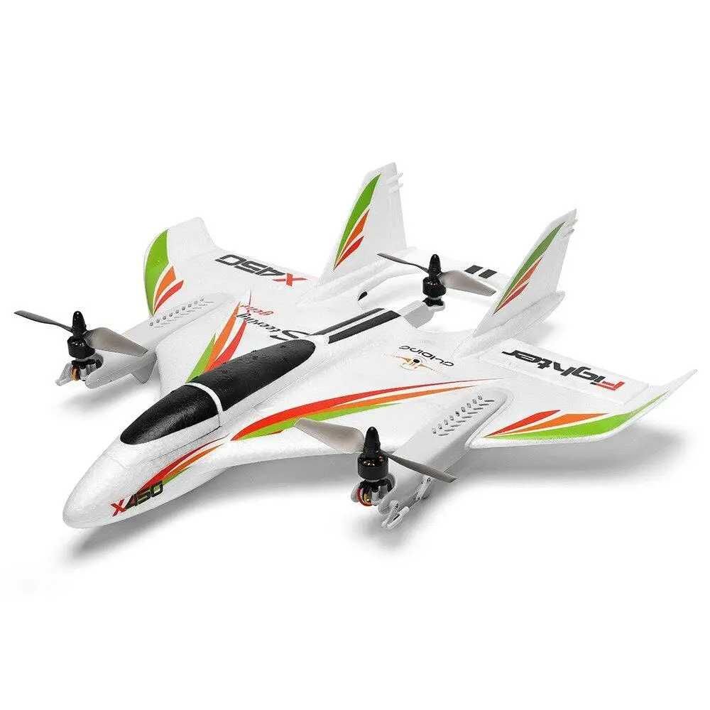 Радіокерований літак WL toys X450 2.4G 6CH 3D