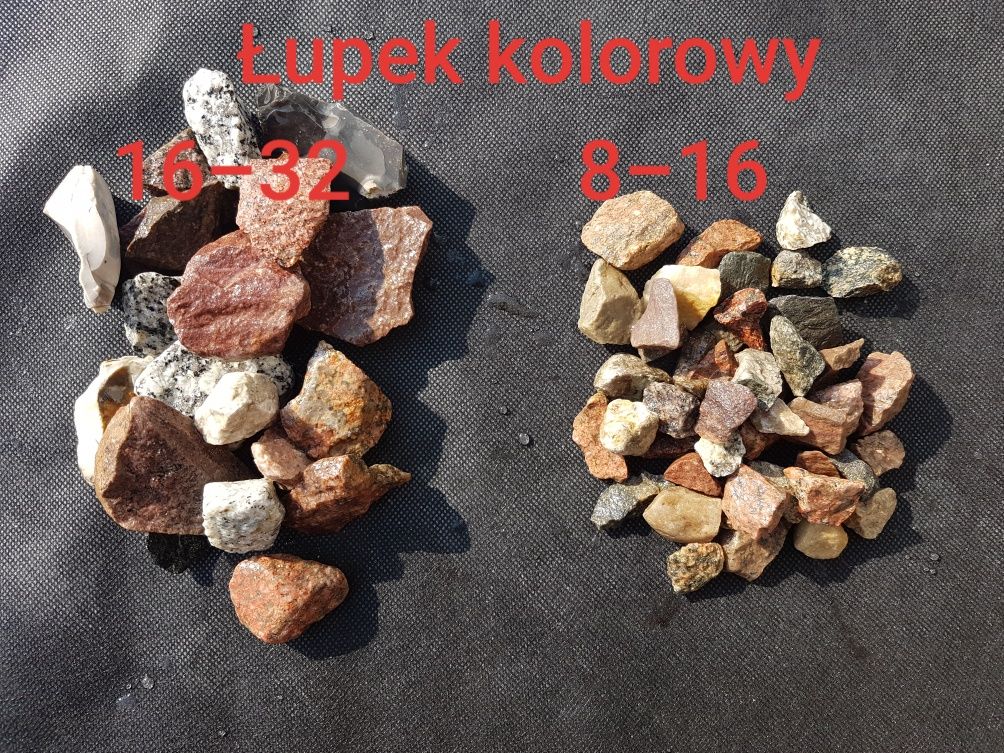 Kamień ozdobny DEKORACYJNY frakcja 8-16, 16-22, 22-32, 32-64 transport