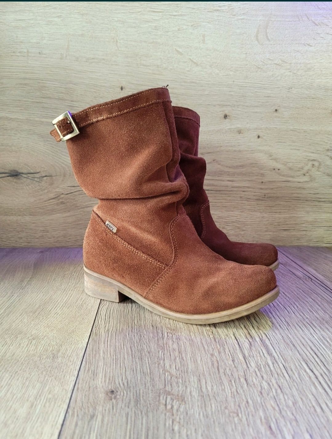 Buty dziewczęce skórzane BARTEK/WOJAS rozm. 29