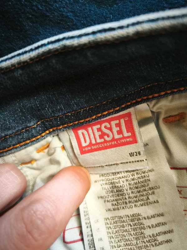 Jeansy Diesel W29L32 skiny stretch