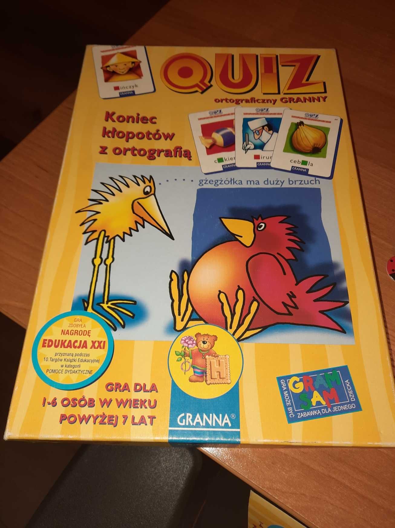 Quiz ortograficzny Granny + GRATIS