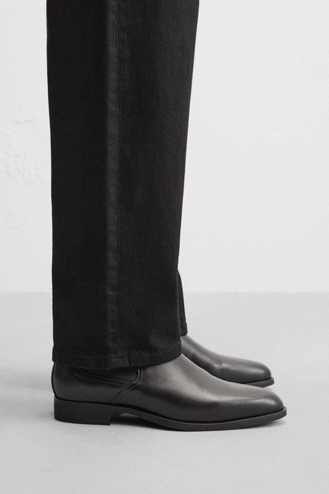 Челсі черевики шкіряні Zara