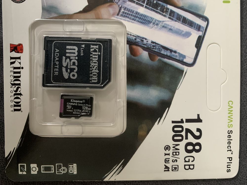 Karty pamięci microSD–2TB / 128GB / 64GB