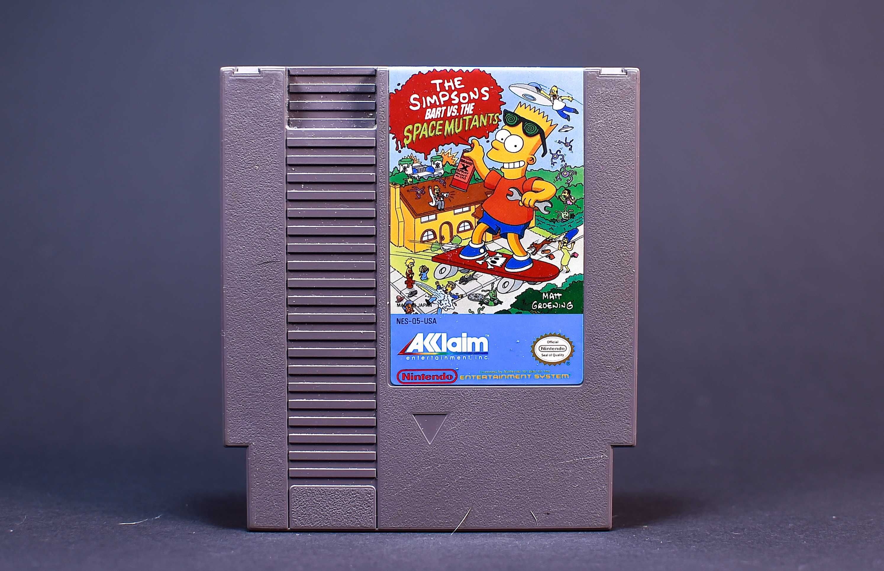 NES # The Simpsons Bart Vs. the Space Mutants