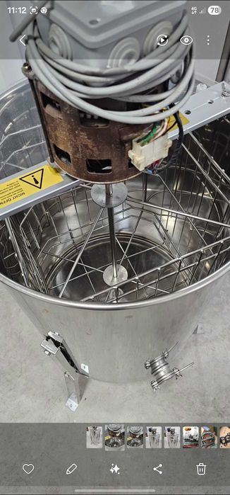 Extrator de mel eletrico