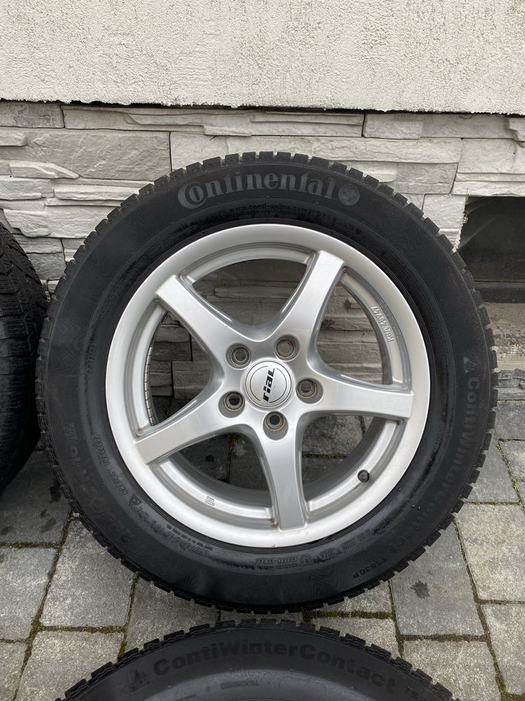 Komplet Alufelgi Rial Opony zimowe Continental 225/55 R16