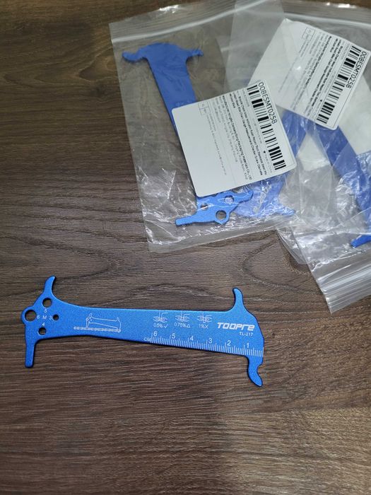 Przymiar do Łańcucha Miernik do Pomiaru Zużycia Łańcucha Rowerowego