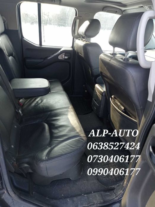 Салон сидения сидіння шкіряні кожа авторозборка Nissan Navara D40