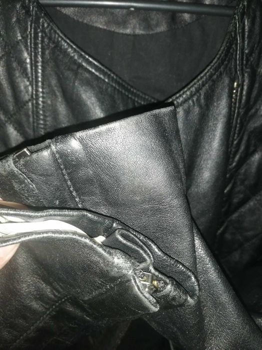 Женская кожаная куртка .косуха