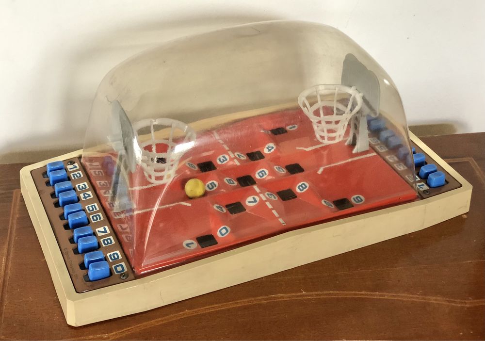 Retro japońska gra Epoch Super Basketball Game koszykówka zabawka vtg