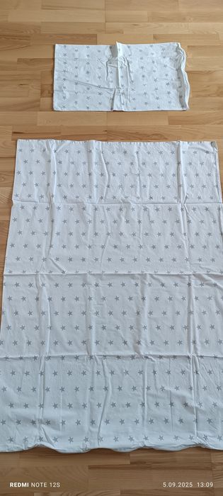 Pościel dziecięca, poszewka na kołderkę 120x90 i poduszeczkę 60x40